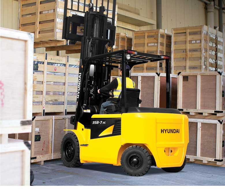 Hyundai 7AC Series Electric Pneumatic Tire Forklifts